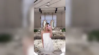 Elena Kamperi Shower Full Naked