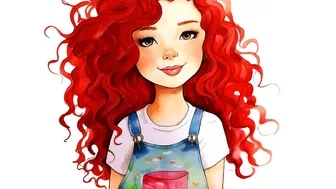 Perfect Brazilian Redhead show 4