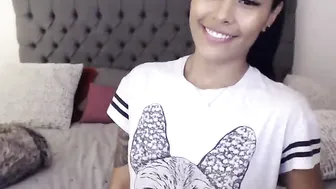 andresycarol  Showed her holes in front of the camera