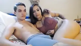 majictye  Plays with her crocheted holes