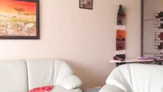 Lusycandy Sexy young lady dancing chic striptease