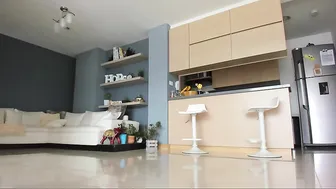 Caroorttiz Charming girl plays with two toys