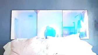 nikiskyler_ ardent young lady caresses big tits at work