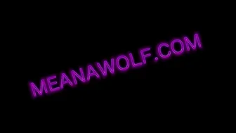Meana Wolf caresses shaved pussy Meana Wolf caresses shaved pussy