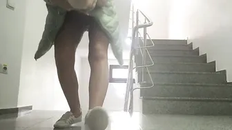 Aliciarey gorgeous bitch strips and jerks off