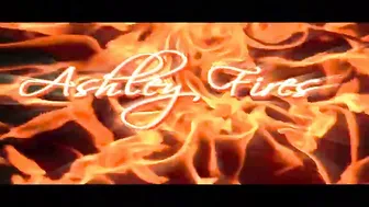 Ashley Fires woman in stockings kicks from cunnilingus