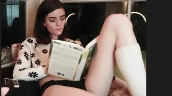 Ashe Maree cute pussy fucked with a dildo