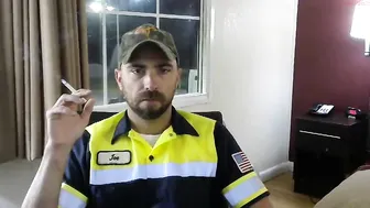 hardworkertn bitch in mask having fun in fries