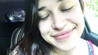 kezia420 appetizing lady caresses sex lips