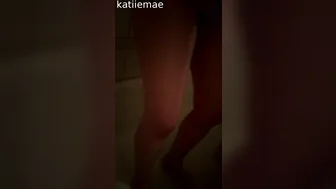 katiiemae  manyvids busty blonde caresses shaved pussy