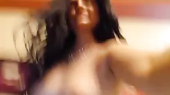 Bijou manyvids gorgeous brunette girl passionately sucks dildo