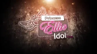 Princess Ellie Idol manyvids bitch with huge tits fucks with dildo