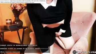 ingennui cute mare with natural tits masturbates cunt