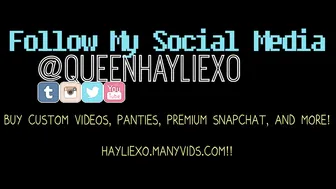 Hayliexo ManyVids Squirting All Over Batman Panties