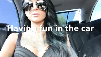KimberveilsAZ  Making Myself Cum In The Car At The Park