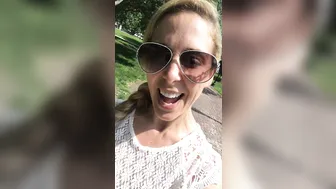 Cherie DeVille   shy young lady caresses anus