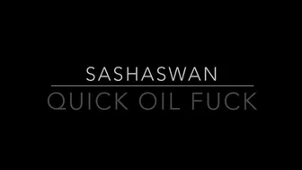 sashaswan  in black stockings jerks off