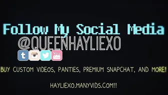 hayliexo manyvids busty bitch massages her pussy and nipples