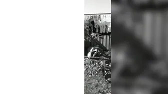 ISABELLE DELTORE ONLYFANS Only in Australia, hanging out my washing nude