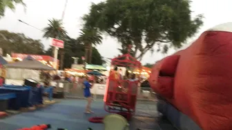 mandy muse onlyfans me bungy jumping at the la fair yesterday