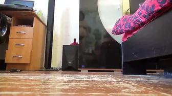 Mistress Misha Goldy Bootsocks walk tap and foot wiggles