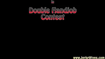 JERKYWIVES _Cory Chase Double Handjob Contest