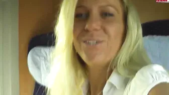 Sharon-Privat Im ICE allein als Fetischvideo