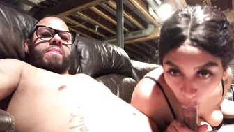 daddy slave smoking and swallowing cum shots 720p