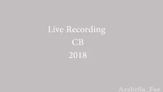 arabella fae anal fingering and cum live recording 720p