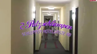 PrettyNina - 2 Putzschlampen schleppen Hotelgast ab