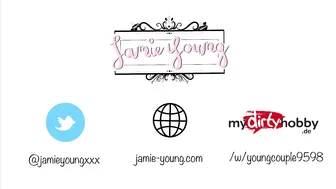 jamie young cum on my tits and swallow