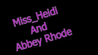 heidifox  22   Double Ended Dildo And Hitachi