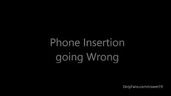 Elise aka Siswet19 _2019-07-01 Lost my phone in my asshole