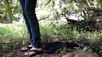 Keri Berry _001 1st Ever Public Vid City Park Cum