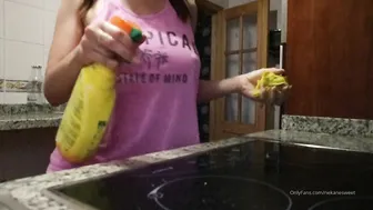 nekanesweet 01.08.2019 9168929 Cleaning sexy