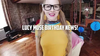 lucymuse It's lucymuseminutenews and lucymusebirthdaynews131