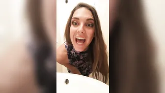 sadieholmes 05.03.2018 I got really horny during a HJ scene today so I snuck o