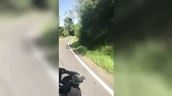 mindimink 21.04.2018 Motorcycle riding flashing my tits 420Fun