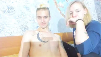 mad_temple luxurious blonde passionately pulls pussy