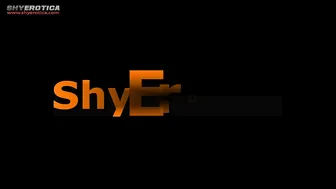 Shyerotica whore babe jerks off through panties