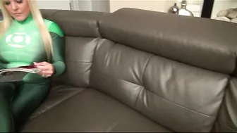 Alexis Golden pleasant babe touches sexual lips with fingers