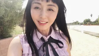 MaricaHase Japanese doll Squirting in public ManyVids