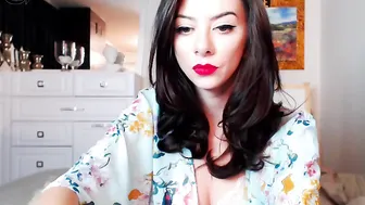 swannabelle  Excited herself and caressed