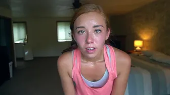 BrandiBraids SWEAT FETISH Workout and Strip ManyVids