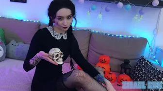 zirael_sg 2019 11 02 Enjoy Halloween VIDEO Wednesday Addams Thanks for being
