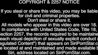 SiriPornStar - 2014.03.14 Oil + Dildo = Fun! Part 1 [Siri-EMP-54] 720p