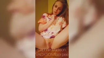 Redhead peeing on the floor CUSTOM 2021