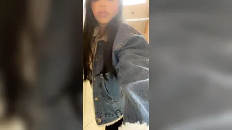 lustcrystal 07 01 2020 18183524 Being naughty in the public womens restroom