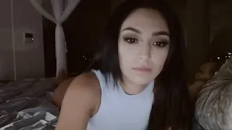 love_esme  trying fuck her Tight Pussy by huge dildo