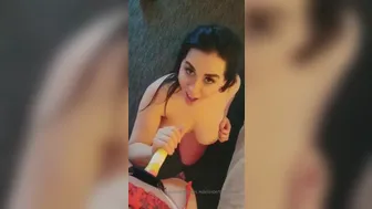 Scarlett Jones onlyfans 19 08 06 6001228 Zara wears a strap on for me 398x720